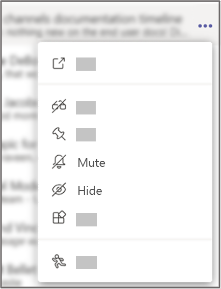 Mute a Chat