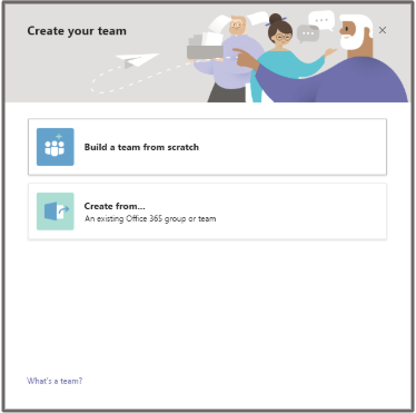 Create a Team